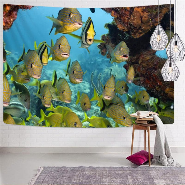 
Fish Tapiz Carp Tapestries Fishinger Wall Tapestry Animal Home Tapestrys Tropical Rug Wall
                