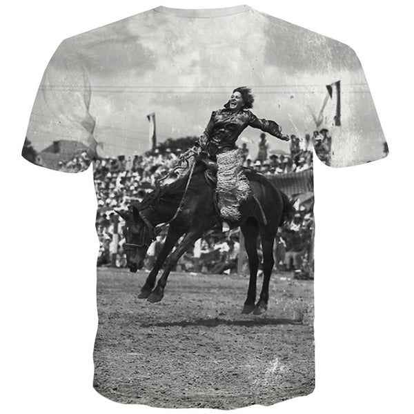 
Borse T-shirt Men Competition T-shirts Graphic Raced Tshirts Cool Equestrian Tshirt Printed
                