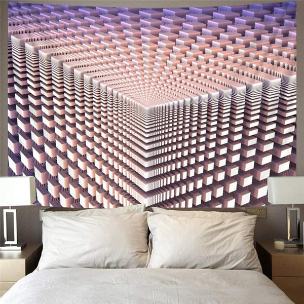 
Geometric Tapestry Psychedelic Tapestries Vortex Tenture Mandala Yellow Home Tapestrys
                