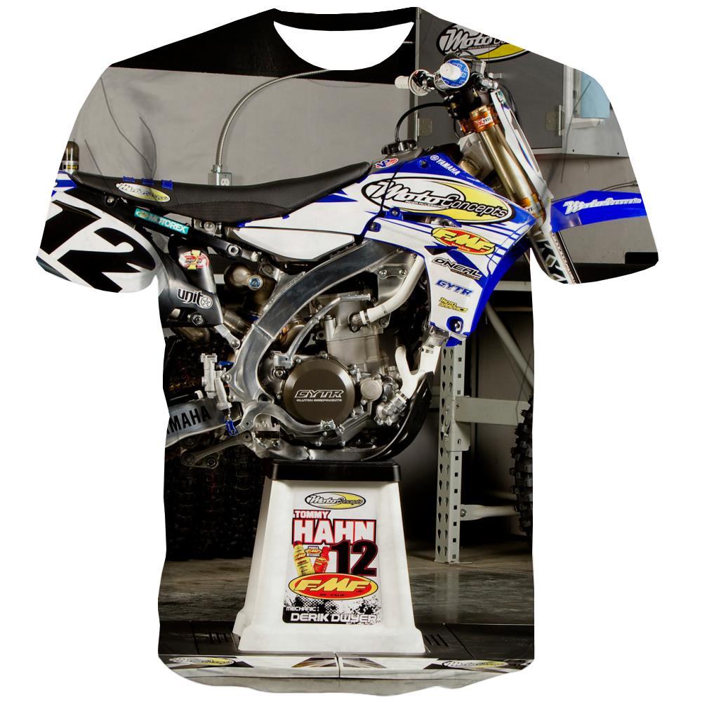 Motocross T-shirt Men motorcycle T-shirts Graphic Offroad Tshirt Anime - KYKU