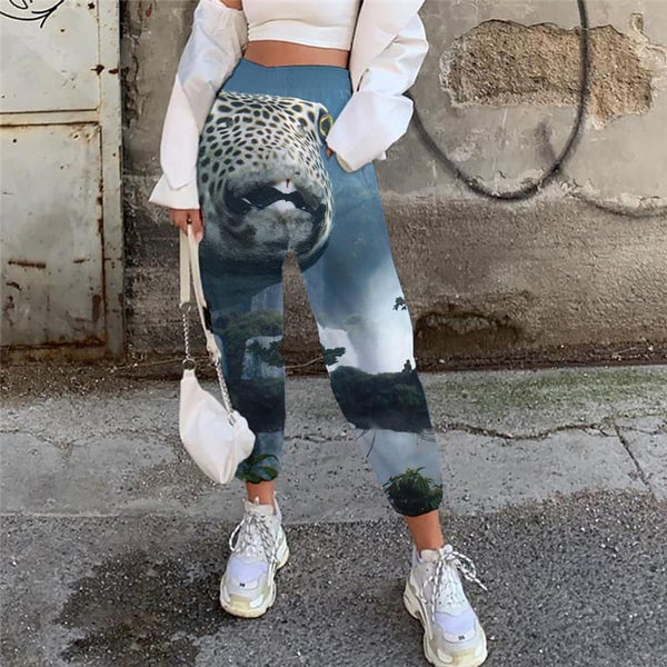 Fish Pants Women Animal 3d Printed Forest Casual Pant Women Sweatpants