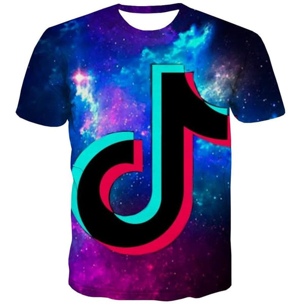 
Douyin T-shirt Men Galaxy T-shirts 3d Sky Shirt Print Party Anime Clothes
                