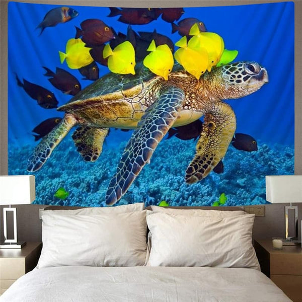 
Fish Tapestry Animal Wall Tapestry Tracksuits Tapestries Ocean Tenture Mandala Turtle Rug Wall
                