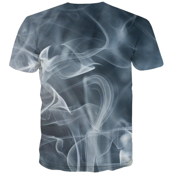 
Smoke T shirt Men Abstract T-shirts 3d Psychedelic Funny T shirts Novel Tshirts Casual
                