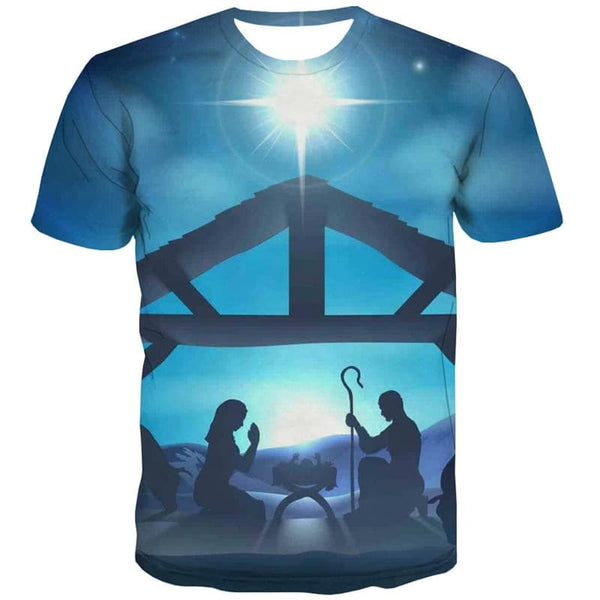 
Christian T shirt Men Jesus Anime Clothes Animal Tshirt Printed Galaxy Tshirts Casual
                