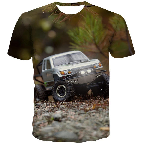 Jeep T-shirt Men Offroad Shirt Print car Tshirts Cool Short Sleeve T shirts Tee - KYKU