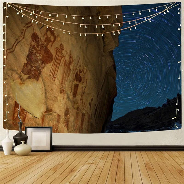 
Indios Tapiz Dizziness Rug Wall Meteor Tapestries Wall Hanging Boho decor
                