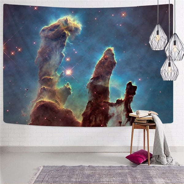 
Galaxy Tapestry Space Wall Tapestry Universe Tenture Mandala Art Home Tapestrys Nebula Rug Wall
                