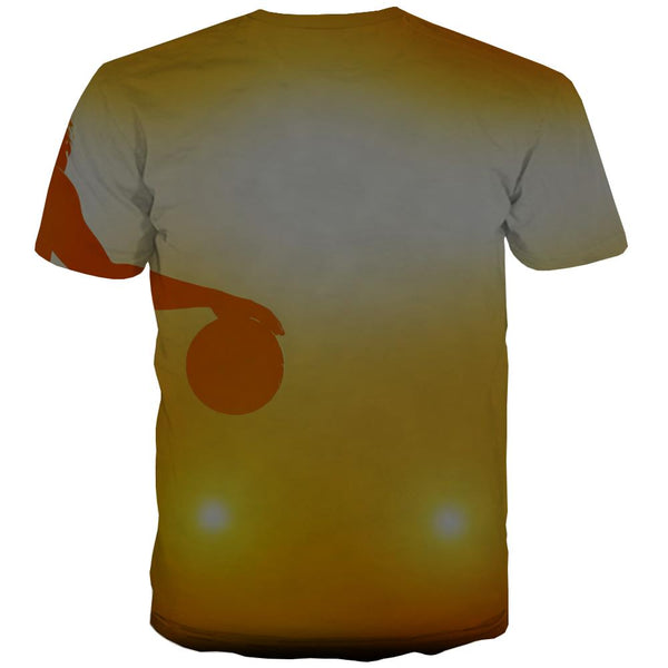 
Basketball T-shirt Men Night View Shirt Print Galaxy Tshirt Anime City T-shirts Graphic
                