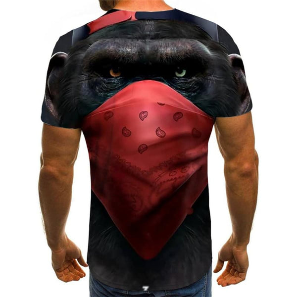 
Orangutan T shirt Men Animal Shirt Print Harajuku Anime Clothes Funny Tshirts Casual
                