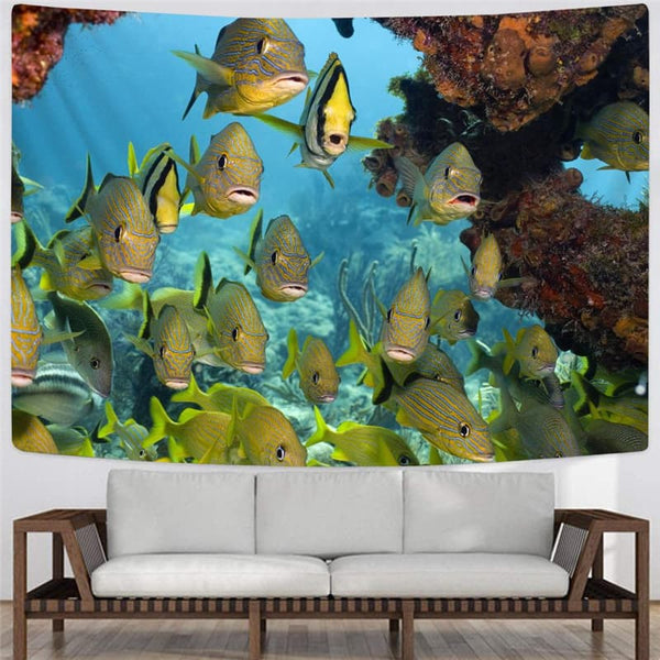 
Fish Tapiz Carp Tapestries Fishinger Wall Tapestry Animal Home Tapestrys Tropical Rug Wall
                