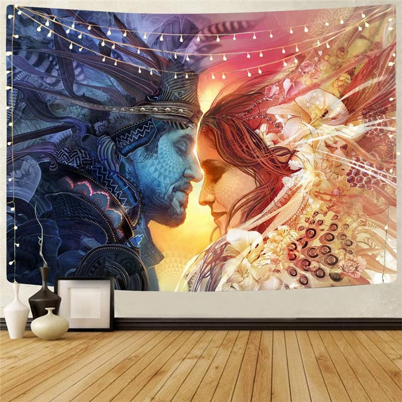 Indios Tapestry Lovely Rug Wall Decor Boho decor Witchcraft New