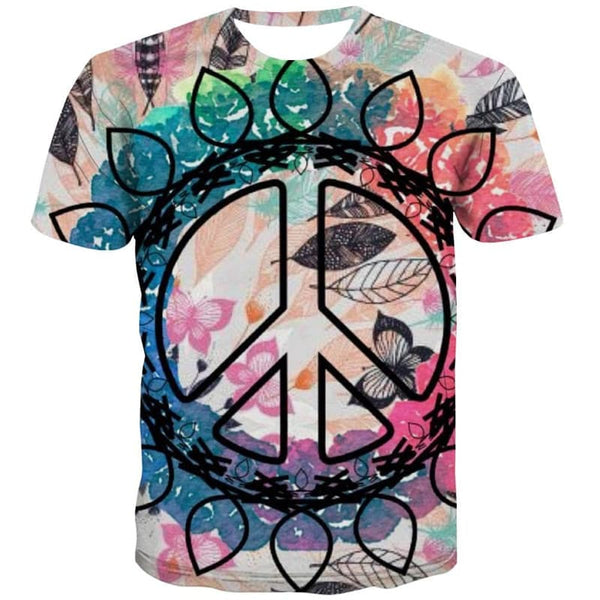 
Hippie T shirt Men Colorful Funny T shirts Party Tshirts Casual Hip Hop T-shirts 3d
                