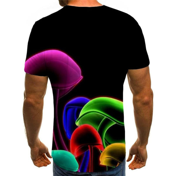 
Colorful T-shirt Men Art Funny T shirts Retro Tshirt Printed Gradient Anime Clothes
                