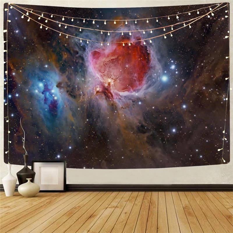 Galaxy Tapestry Space Tapestries Universe Home Tapestrys Nebula Tenture Mandala