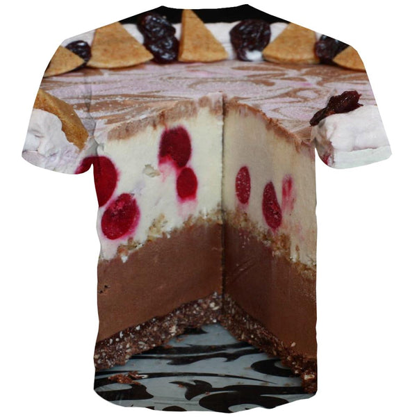 
Sweet T shirts Men Gourmet T-shirts 3d Icecream Tshirt Anime Colourful Tshirts Casual
                