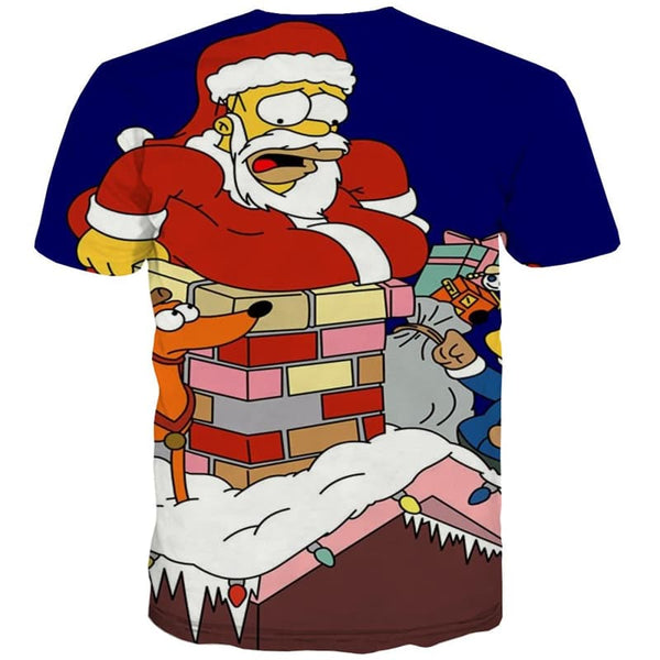 
Christmas T-shirt Men Santa Claus Tshirts Cool Funny Tshirt Anime Party Tshirt Printed
                