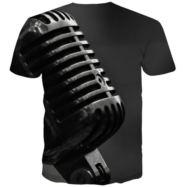 
Music T shirts Men Instrument Shirt Print Retro T-shirts Graphic Electronic Tshirt Printed
                