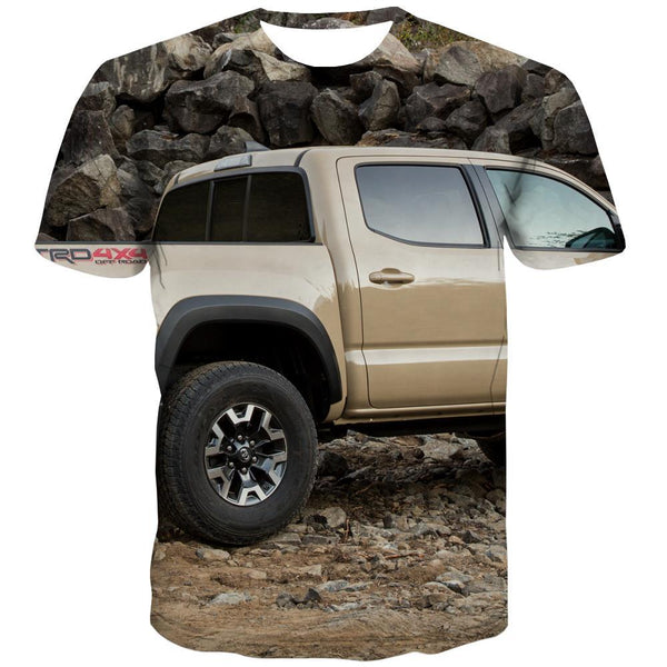 Jeep T-shirt Men Offroad Tshirts Casual car T shirts Funny Short Sleeve T shirts - KYKU