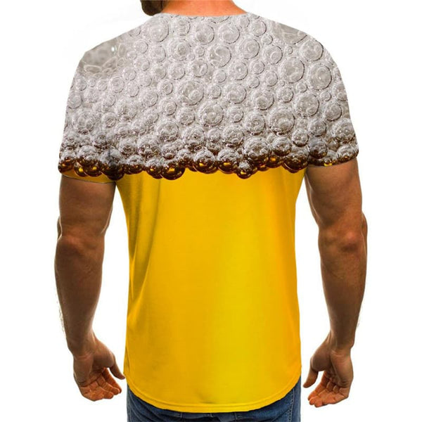
Beer T shirt Men Novel Funny T shirts Hip Hop T-shirts 3d Harajuku Shirt Print
                