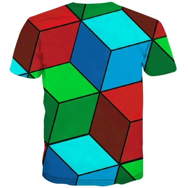 
Colorful T shirts Men Tetris T shirts Funny Abstract Tshirt Printed Harajuku T-shirts Graphic Geometry Tshirts Cool - KYKU
                