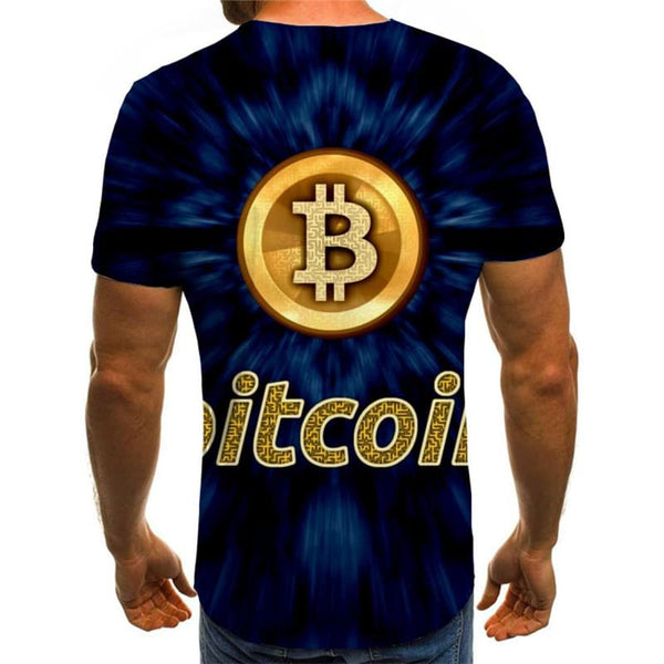
Bitcoin T shirt Men Retro Anime Clothes Black Tshirt Printed Novel T-shirts 3d
                