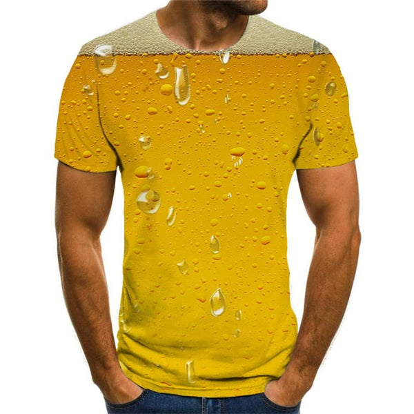 
Beer T shirt Men Novel Shirt Print Funny Tshirt Printed Harajuku Funny T shirts
                