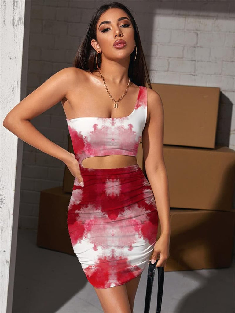 Dizziness Dress Women Colorful Vestido Sexy Rainbow 3d Print Art Halter Sleeveless