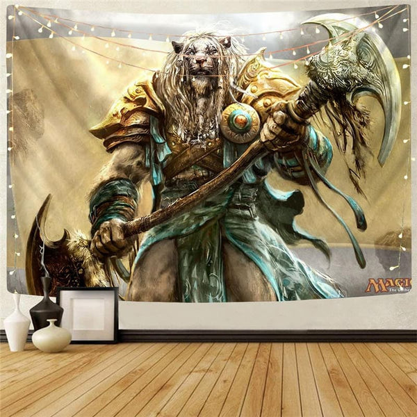 Lion Tapestry Animal Home Tapestrys Anime Tenture Mandala Cartoon Wall Tapestry Harajuku Tapestries