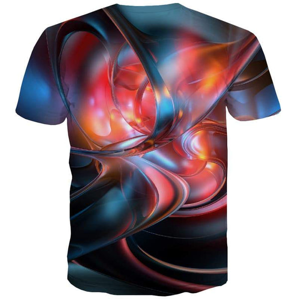 
Abstract T shirts Men Psychedelic Tshirt Anime Flame Shirt Print Colorful T-shirts 3d Metal Tshirt Printed - KYKU
                
