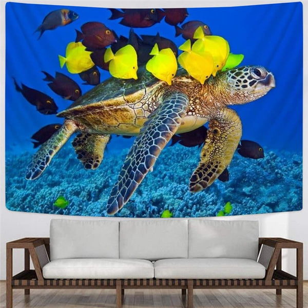 
Fish Tapestry Animal Wall Tapestry Tracksuits Tapestries Ocean Tenture Mandala Turtle Rug Wall
                