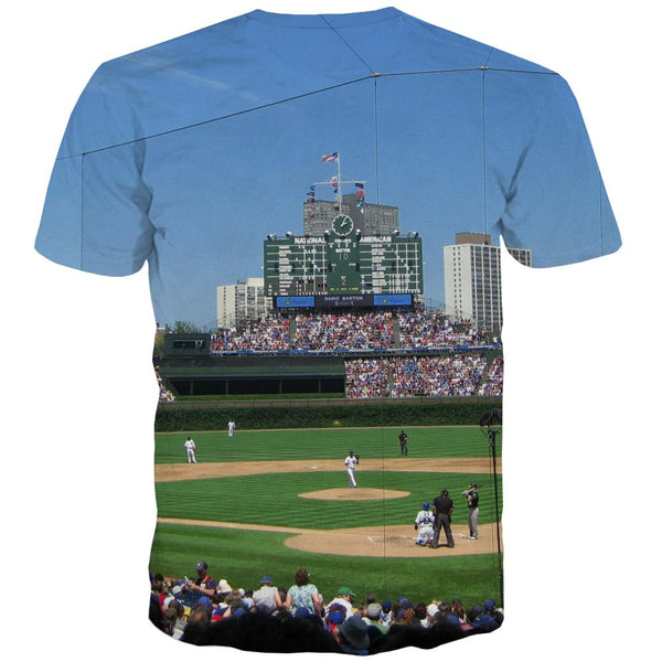 
Baseball T shirts Men Stadium T-shirts Graphic Game T shirts Funny White Tshirt Anime
                