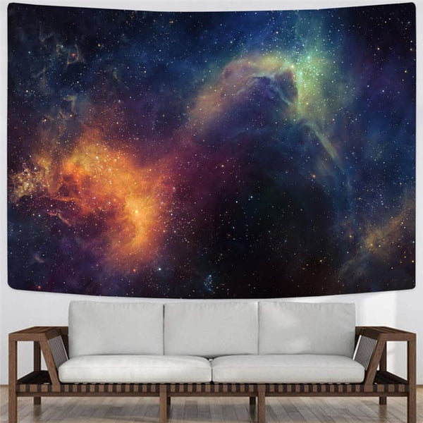 
Galaxy Tapiz Space Wall Tapestry Universe Tapestries Nebula Rug Wall Novel Tenture Mandala
                