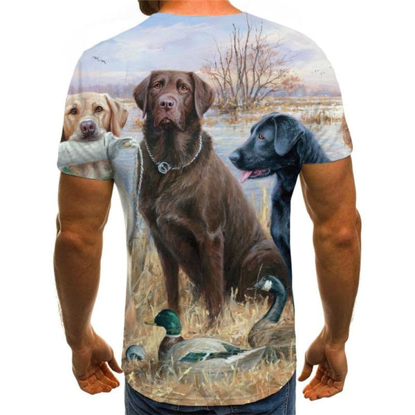 
Deer T shirt Men Christmas Shirt Print Landscape Tshirts Casual Snow Anime Clothes
                