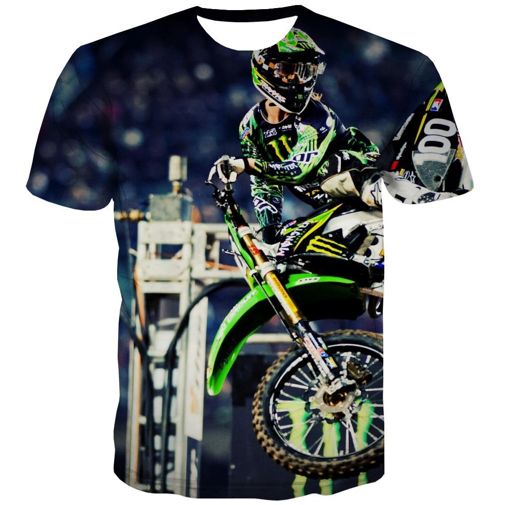 Motocross T-shirt Men motorcycle T-shirts 3d Offroad T-shirts Graphic - KYKU