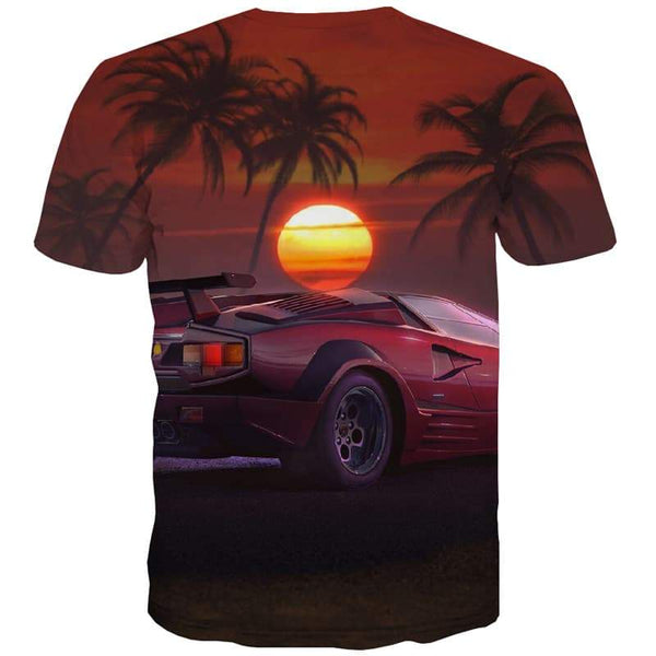 
Sunset T shirts Men Coconut T-shirts Graphic Car Tshirt Printed Harajuku Tshirts Casual - KYKU
                
