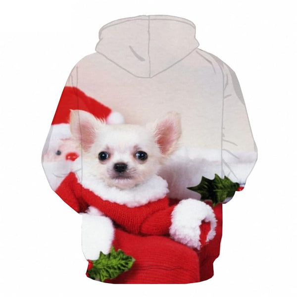 
Christmas Sweatshirts men New Year Hoodie Print Animal Sweatshirt Printed Harajuku Hooded Casual Lovely 3d Printed
                