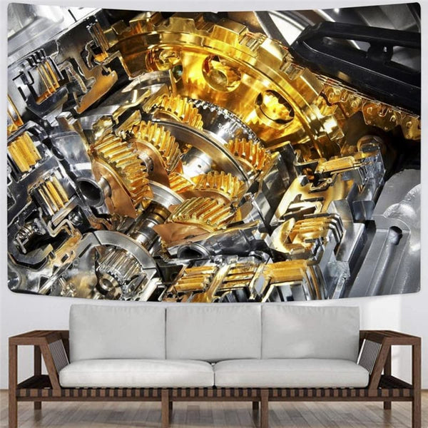 
Engine Tapiz Gear Home Tapestrys Art Wall Tapestry Decor Mandala Hippie Printed
                