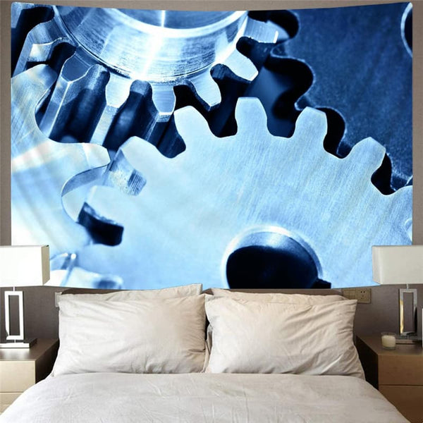 
Metal Tapestry Engine Tenture Mandala Gear Rug Wall Punk Rock Home Tapestrys
                