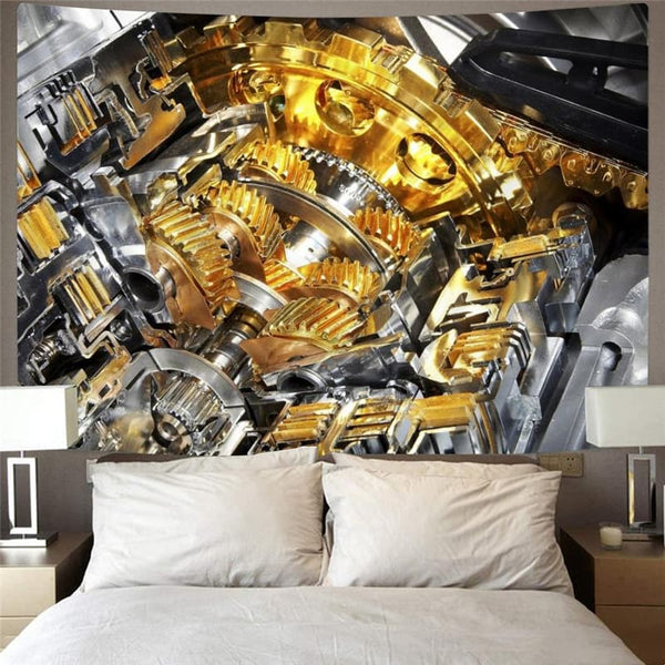 
Engine Tapiz Gear Home Tapestrys Art Wall Tapestry Decor Mandala Hippie Printed
                