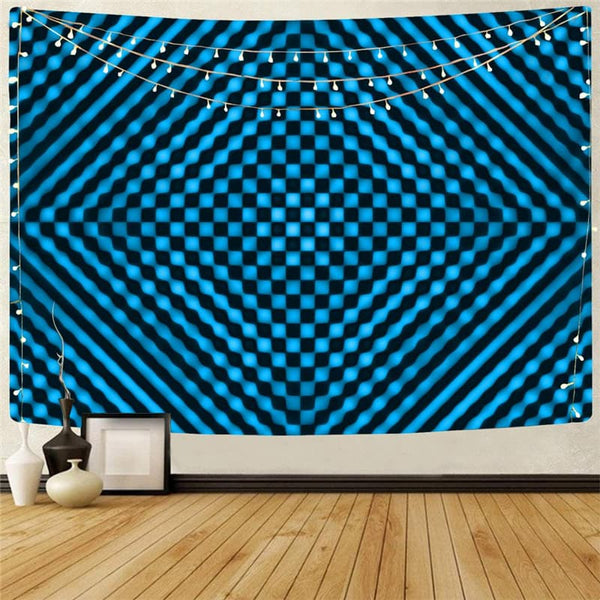 Hypnosis Tapiz Dizziness Home Tapestrys Abstract Tenture Mandala Psychedelic Rug Wall