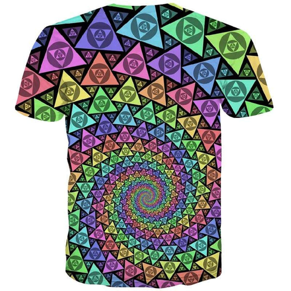 
Abstract T shirts Men Colorful Tshirt Anime Dizziness Tshirts Cool Harajuku T-shirts Graphic - KYKU
                