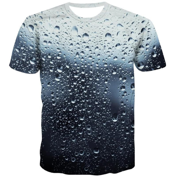 
Raindrop T-shirt Men Novel Tshirts Casual Street Shirt Print Retro T-shirts 3d
                