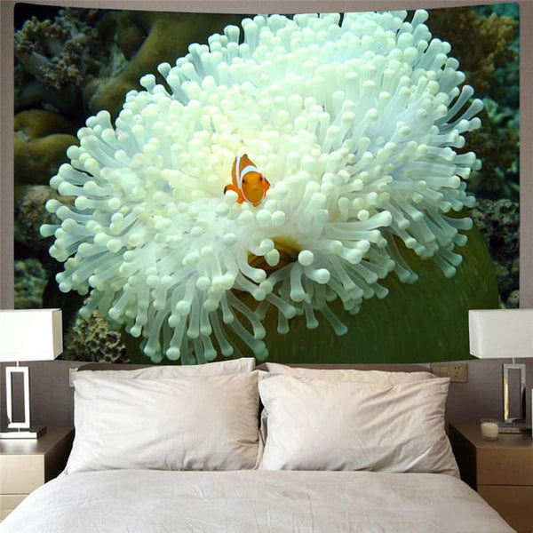 
Fish Tapiz Fishinger Rug Wall Animal Wall Tapestry Tropical Home Tapestrys White Tapestries
                