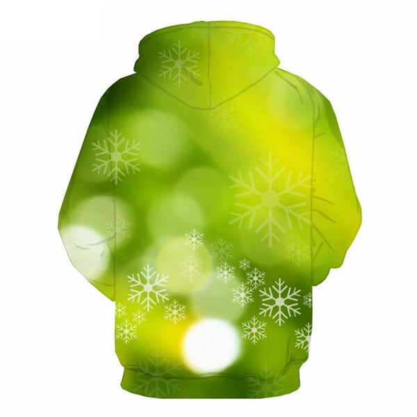 
Christmas Sweatshirts men Snowflake 3d Printed New Year Sweatshirt Printed Green Hoody Anime
                