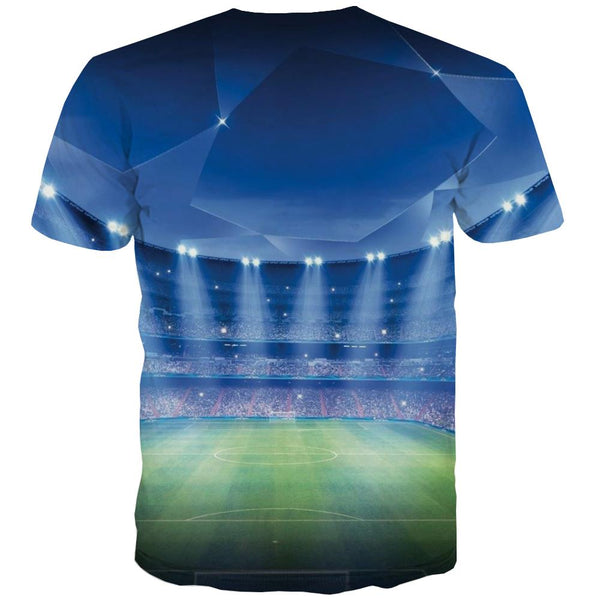 
Lawn T shirts Men Football T shirts Funny Athletics Tshirt Anime Stadium Tshirts Casual
                