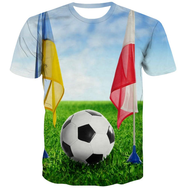 Lawn T-shirt Men Football T-shirts Graphic Athletics T-shirts 3d Stadium Tshirts Casual