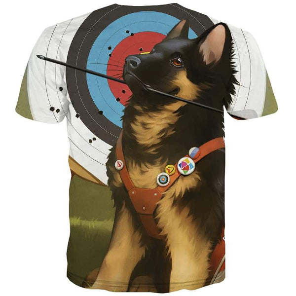 
Animal T shirts Men Wolf T shirts Funny Dart Board T-shirts 3d Colorful Shirt Print Hip Hop Tshirts Cool - KYKU
                