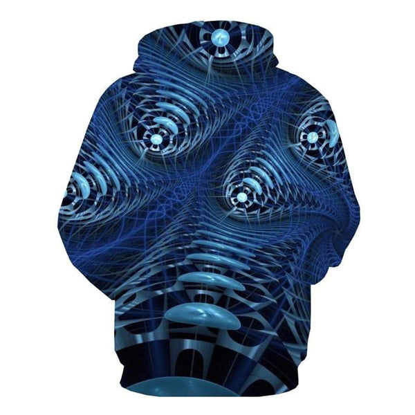
Abstract Sweatshirts men Psychedelic 3d Printed Dizziness Sweatshirt Printed Metal Hooded Casual - KYKU
                