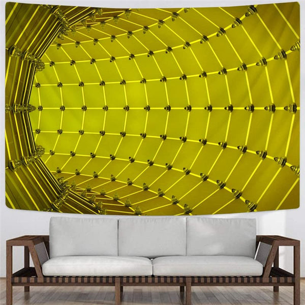 
Geometric Tapiz Psychedelic Tenture Mandala Vortex Tapestries Time Tunnel Wall Tapestry Yellow Home Tapestrys
                